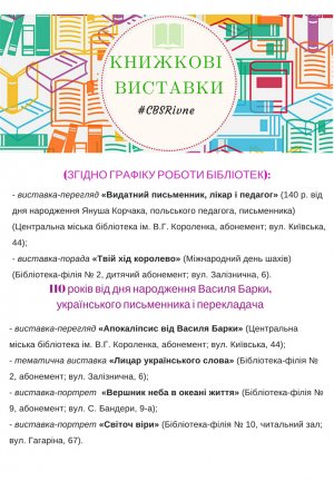 Книжкові виставки