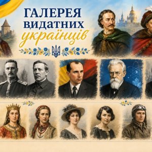 Віртуальна виставка «Галерея видатних українців» 