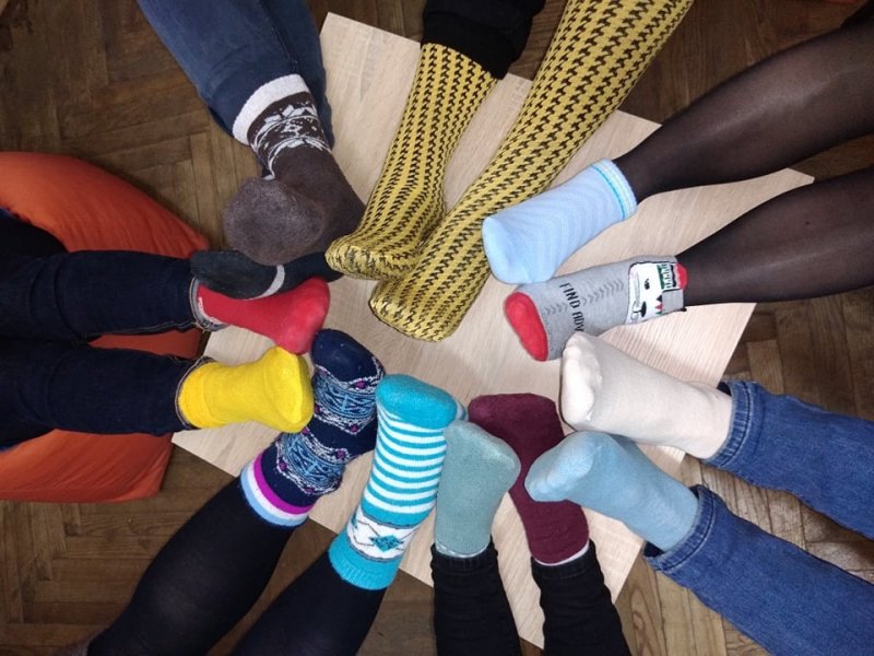 Флешмоб  #LOTSOFSOCKS #шкарпетуйся