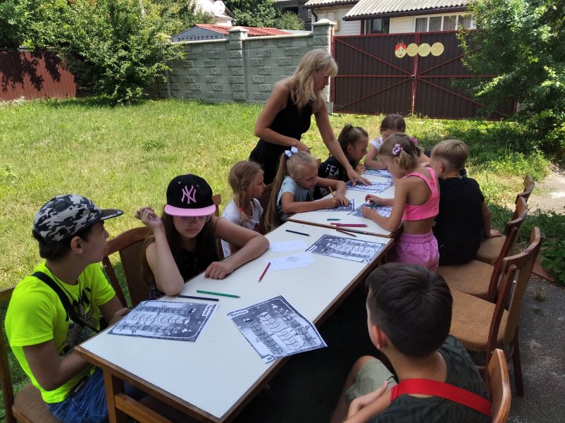 Інтелектуальна ігротека «Цікавинки в клітинках» «Бібліотека під відкритим небом»