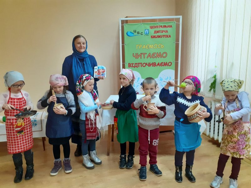 Розважальна гра «Вправний кухар»