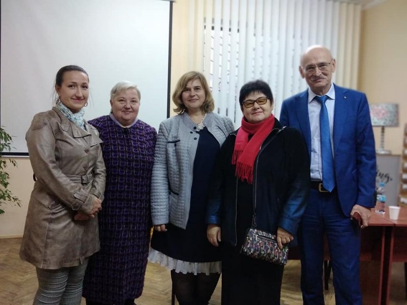 Зустріч із творчим тандемом письменників Юрієм та Тетяною Пероганичами