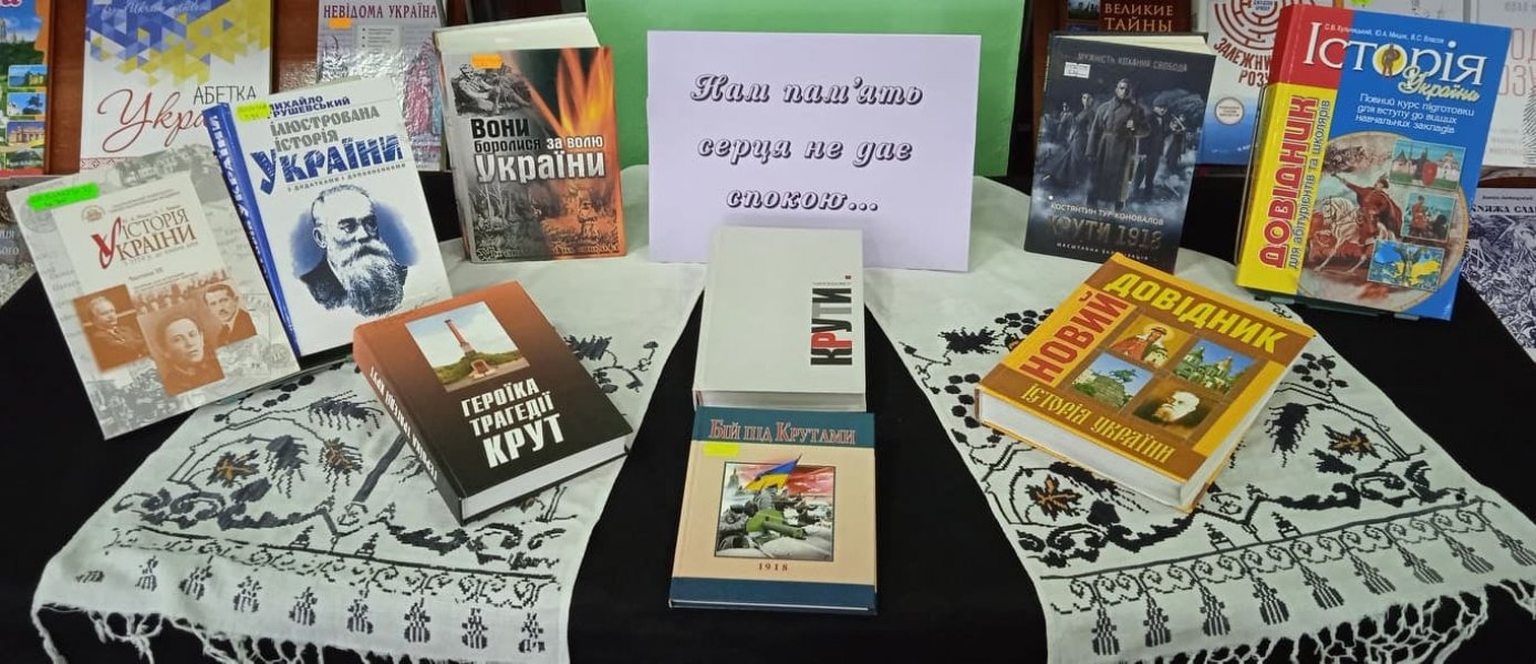 Виставка-екскурс «Нам пам’ять серця не дає спокою…»