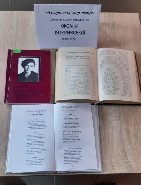 Поетична вітрина ”Зачарована жар-птиця” 