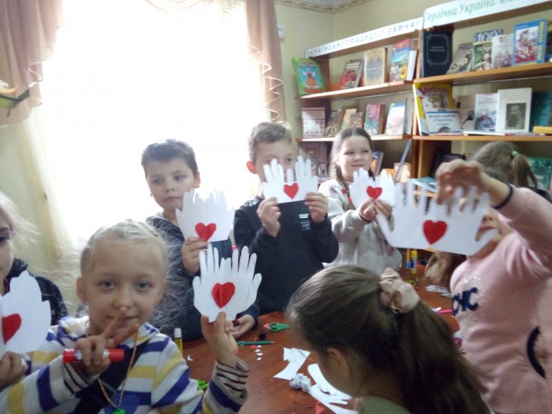 Майстерня радості по виготовленню валентинок ”Сердечко любові”