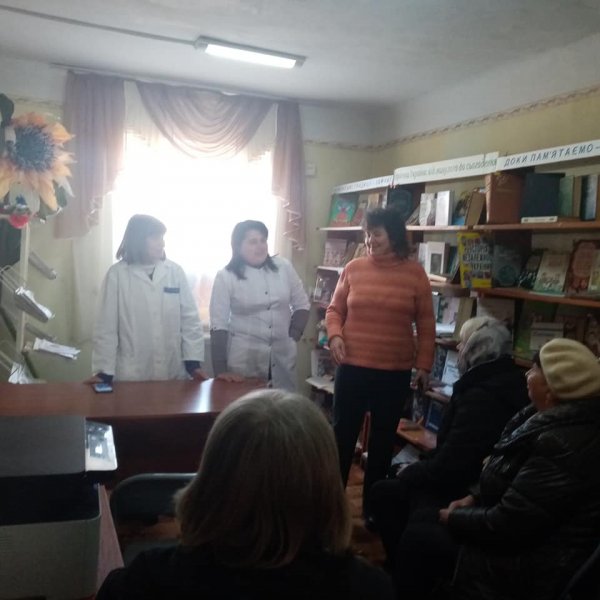 Зустріч з  сімейним лікарем амбулаторії ЦПМСД ”Ювілейний” Марчак Аллою Михайлівною і медсестрою Яновець Мар'яною Олександрівною