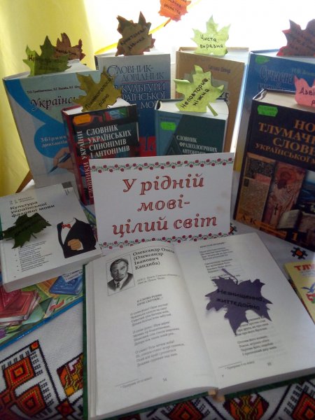 Вікторина до дня рідної мови ”Нас єднає мова”