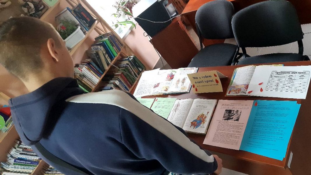 Тематична поличка ”Ми з тобою однієї крові”