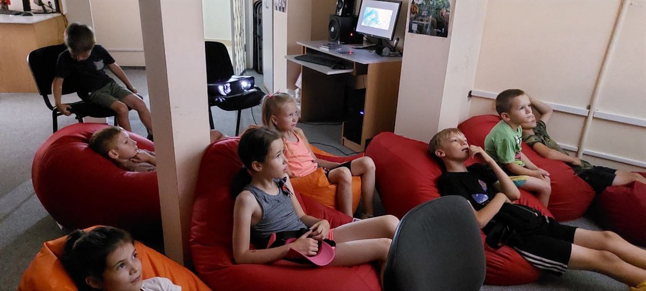 Мульт-терапія «Мульті-пульті плутанина» Бібліотека під відкритим небом