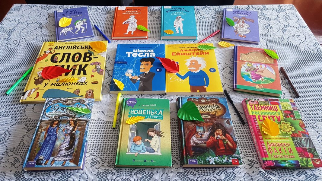 Виставка-рекомендація ”До Країни Знань подорожуємо з книгою”