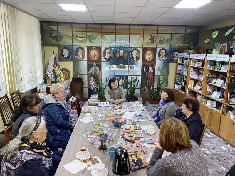 Вечір-зустріч ”Сивина на скронях мудрість у очах”
