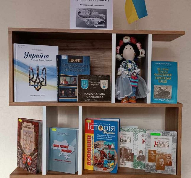 Літературний хроноскоп «І Соборною бути» (до дня Соборності)