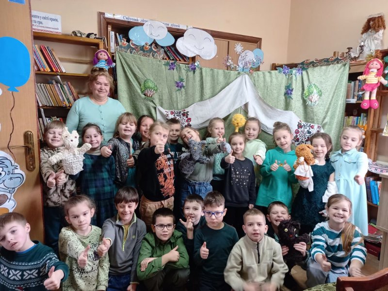 Театралізоване дійство ”Казка ”Колобок”” (Тиждень дитячої та юнацької книги)