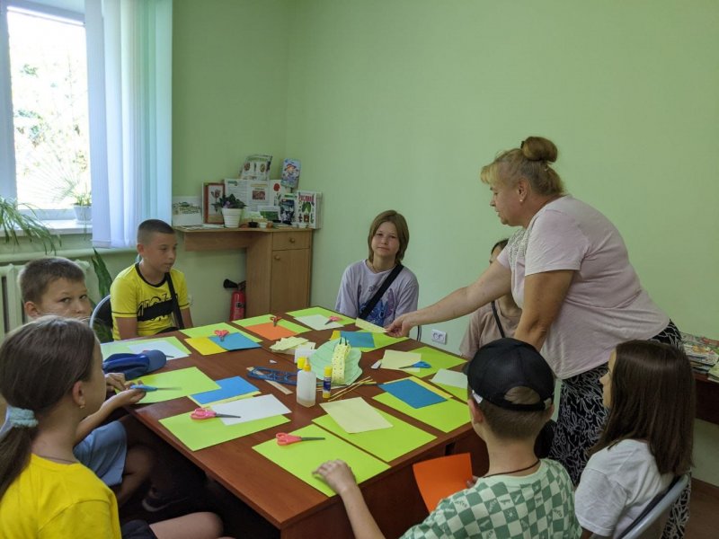 Майстер-клас «Чарівні комахи: казкова гусінь» (Бібліотека під відкритим небом)