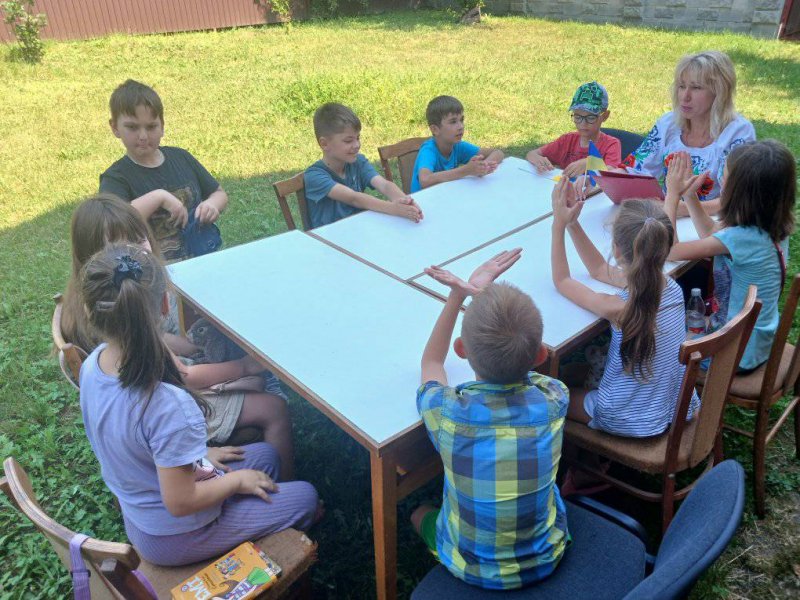 Година державності «Державні символи України» (Бібліотека під відкритим небом)