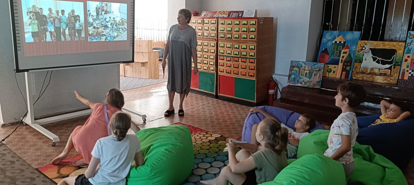 Літні розваги  «Веселі рекорди літа» (Бібліотека під відкритим небом)