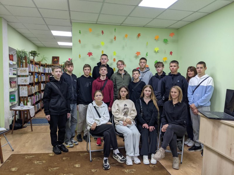 Патріотична зустріч з військовим Олександром Лук’яненком «Словами тих, хто був в бою» 
