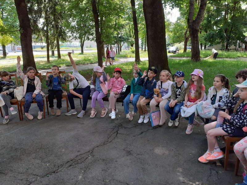 Калейдоскоп «Юні екологознавці» («Бібліотека під відкритим небом – 2025» в рамках мистецького проєкту «Рівне. Літо. Музика – 2025»)