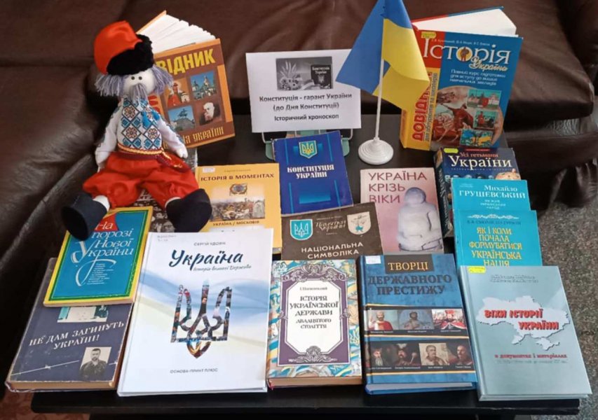 Історичний хроноскоп «Конституція – гарант України» (до Дня Конституції України)