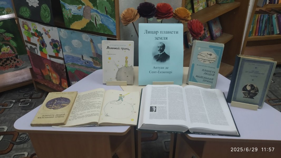 Виставка книг «Лицар планети Земля»