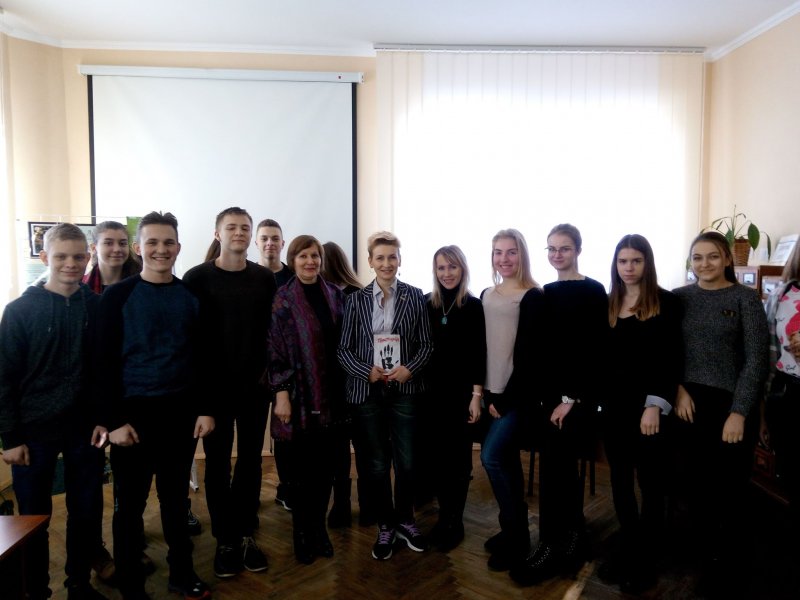 Зустріч з лауреатом міської літературної премії імені Уласа Самчука 2019 року Іриною Баковецькою-Рачковською