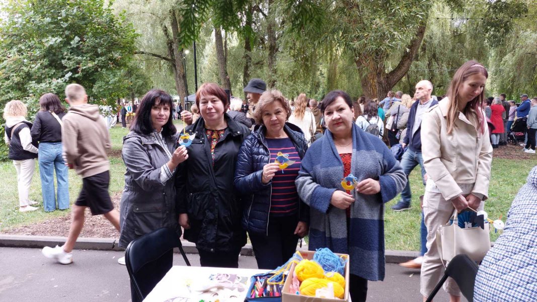 Майстер-клас «Пташка Перемоги» (До Дня Незалежності України Парк Молоді (Лебединка)) 