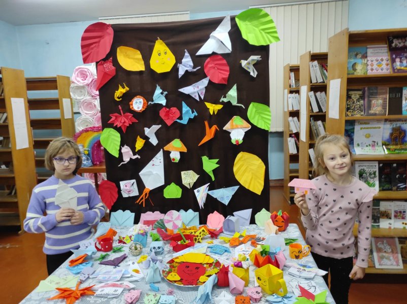 Лабораторія читацької творчості «Origami-time» (до Всесвітнього дня Орігамі) 