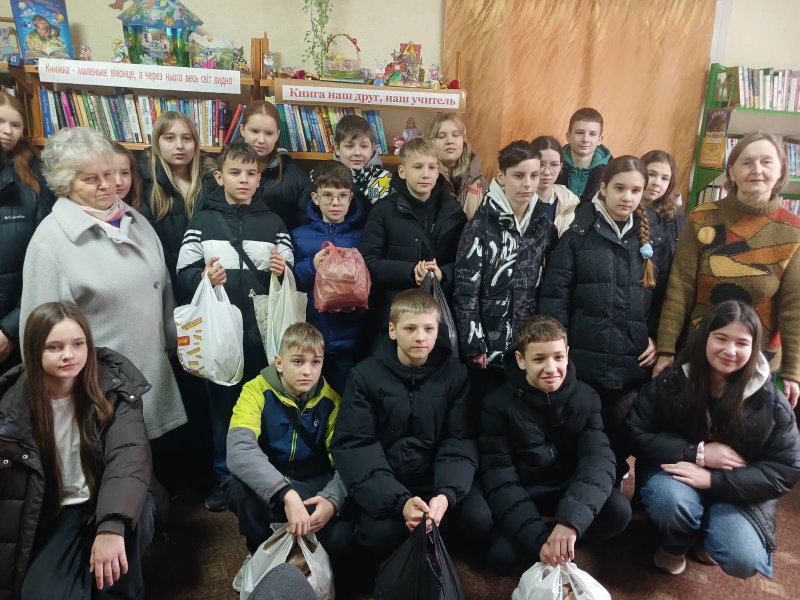 Зустріч з волонтером  Красовською Галиною (До Всесвітнього дня волонтерів)