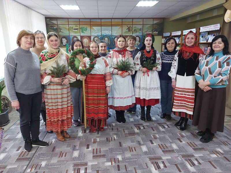 Бібліотечні гостини ”Різдвяні скарби українського народу”