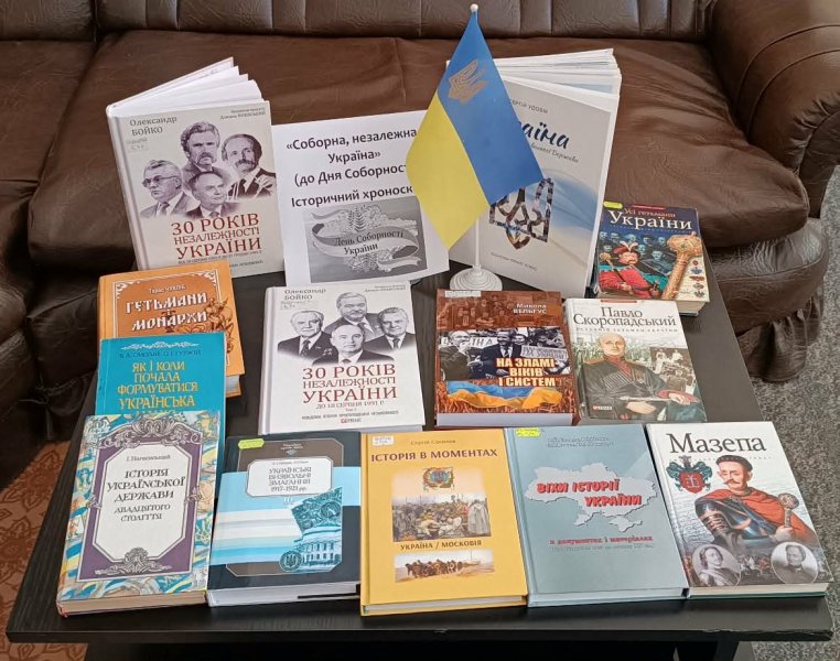 Історичний хроноскоп «Соборна, Незалежна Україна» (До Дня Соборності України)