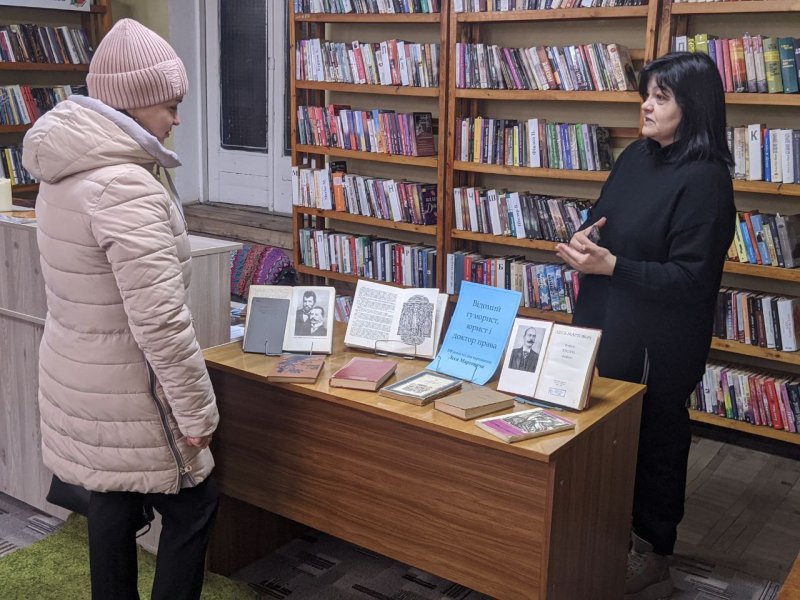Літературна вітальня ”Відомий гуморист, юрист і доктор права”
