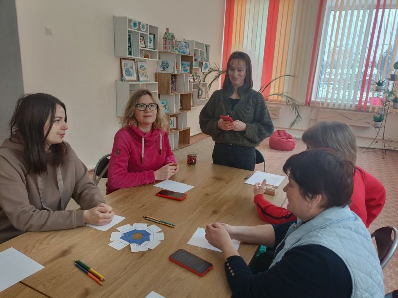 «Майстерня створення сенсів «Коло тепла: 12 кроків до себе»  заняття циклу «Психологічна підтримка для батьків» (проєкт SMUHAЗ) «Емоційна Стійкість»