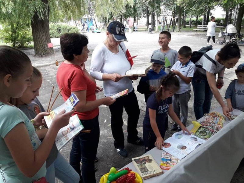 Літературна дегустація «Українська кухня в святах, обрядах, приказках та піснях» у «Бібліотеці під відкритим небом»