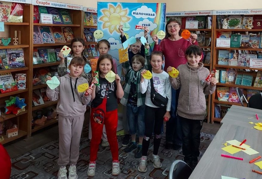 Ранкова зустріч «Смайлик зустрічає друзів» (Бібліотека під відкритим небом – 2026)
