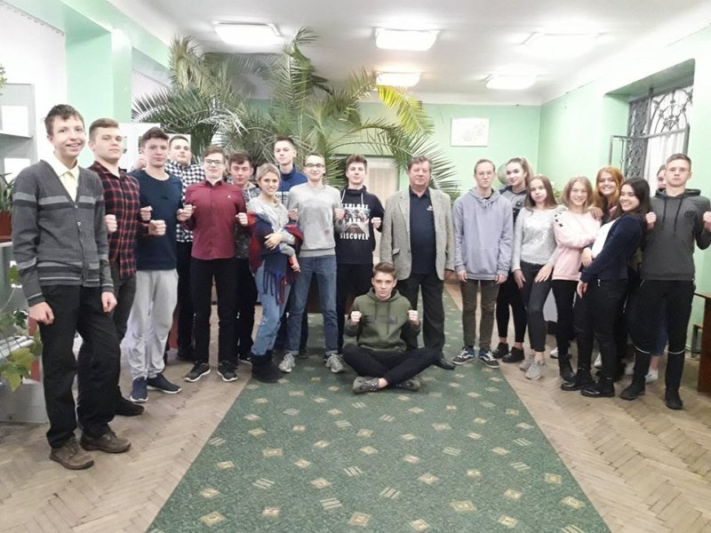Літературна зустріч з Михайлом Степанюком
