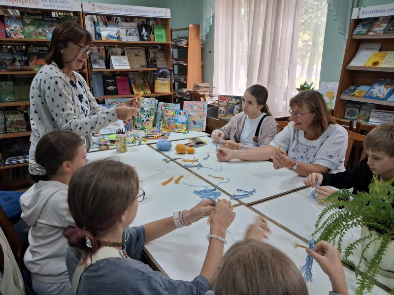 Майстер-клас «Лялька-мотанка» (Бібліотека під відкритим небом – 2026)