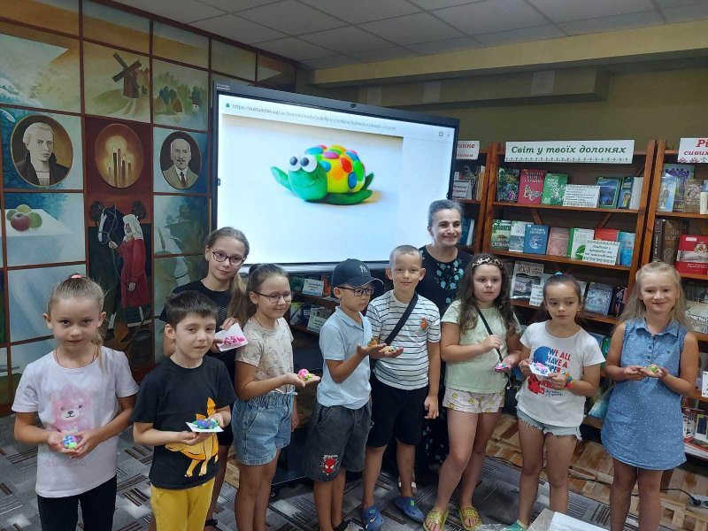 Майстерня радості «Чарівний пластилін» (Бібліотека під відкритим небом – 2026)