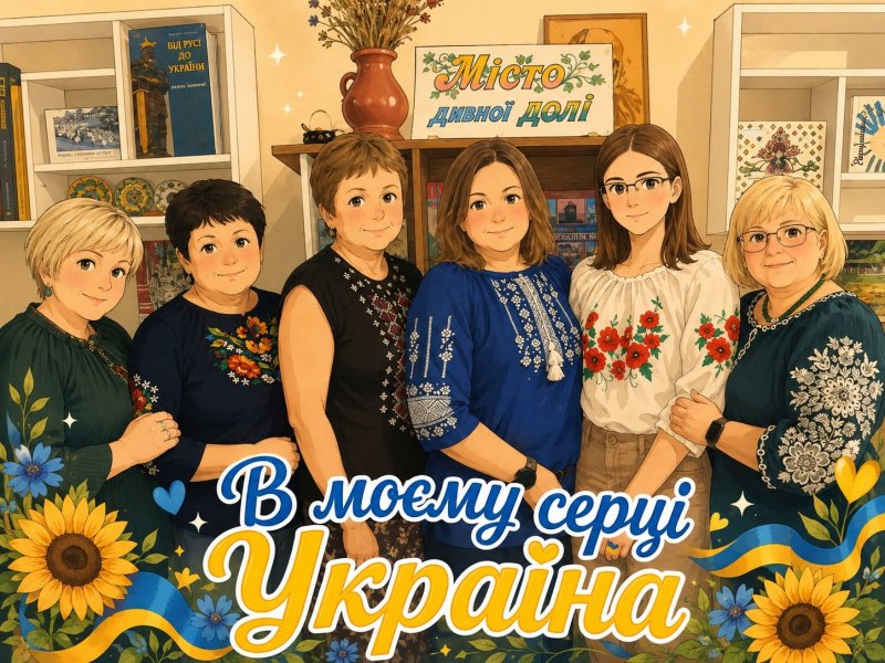 Арт-майстерня «В моєму серці Україна»  (До Дня Незалежності України)