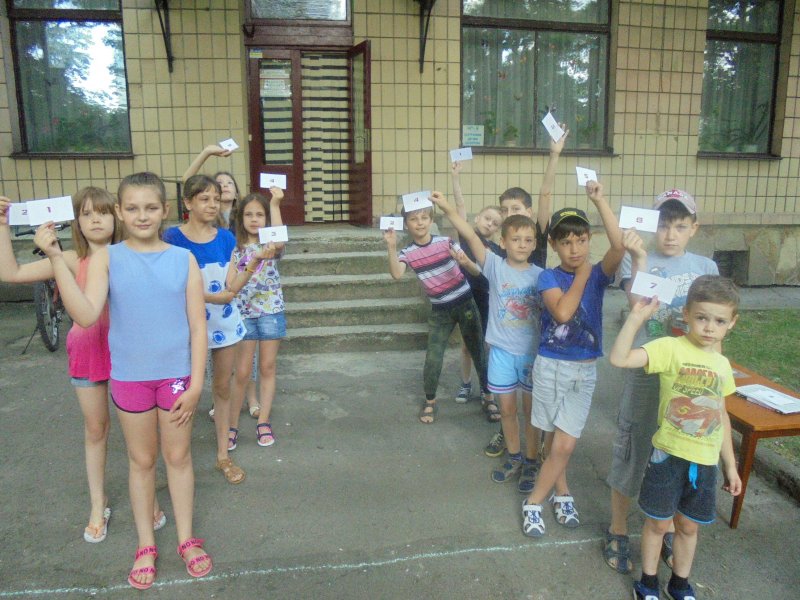 Розважальні ігри «Веселі старти» у «Бібліотеці під відкритим небом»