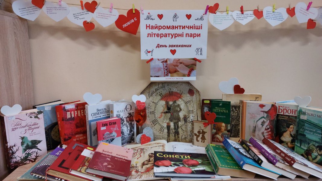 Рандеву з книгою «Найромантичніші літературні пари» 