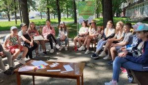 Екологічна  гра   «Живої природи душа промовляє» «Бібліотека під відкритим небом»