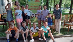 Літературна вікторина «Літня карусель» «Бібліотека під відкритим небом»