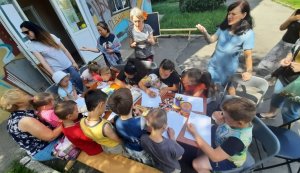 Читання-роздум «Читаємо книгу Галини Вдовиченко «36 і 6 котів» «Бібліотека під відкритим небом»