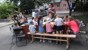 Пізнавальна «риболовля» «Ловись рибка велика й маленька» «Бібліотека під відкритим небом»