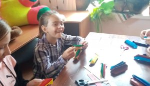 Майстер-клас «Умілі ручки, що творять дива» «Бібліотека під відкритим небом»