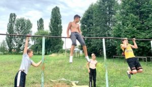 Літературний воркаут «Бібліотека і здоровий спосіб життя» «Бібліотека під відкритим небом»