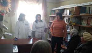 Зустріч з  сімейним лікарем амбулаторії ЦПМСД ”Ювілейний” Марчак Аллою Михайлівною і медсестрою Яновець Мар'яною Олександрівною