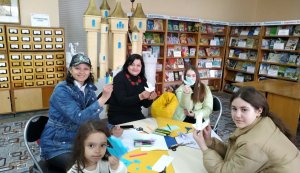 Майстер-клас ”Голуби - патріоти” (до Всеукраїнського тижня читання)