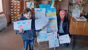 Мистецька акція ”Діти за мир в Україні”