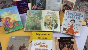 Тематична виставка «Музика в книгах»